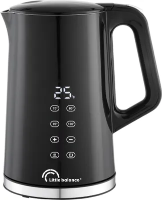 Obrázek produktu pro Little balance LB 8767 Little balance Wasserkocher Black Digital, 1,7 litru,schwarz