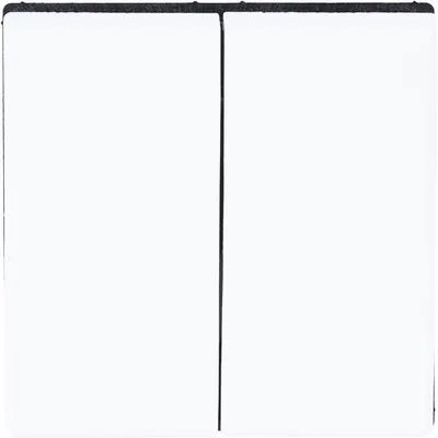 Produktbild von Jung Wippe 2-fach, Duroplast, Serie AS, alpinweiß, 1 Stk.