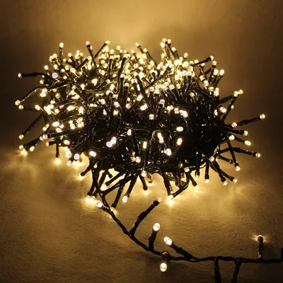 Produktbild von LEX 400erLED Cluster-Lichterkette, warmweiß 8 Funktionen IP44 LK053C