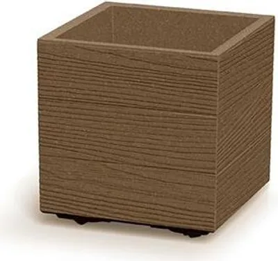 Zdjęcie produktu dla Květináč Prosperplast MADERA SQUARE eco wood 28,8 cm naturo