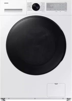 Produktbild von Waschtrockner SAMSUNG AI ecobubble WD11DG5B15BH, 11 kg Waschen, 6 kg Trocknen, 1400 U/min, Digital Inverter Motor, Q-Combo, Weiß