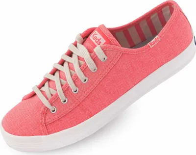 Produktbild von Damenschuhe Keds Wms Kickstart Canvas Bright Coral Orange Pink