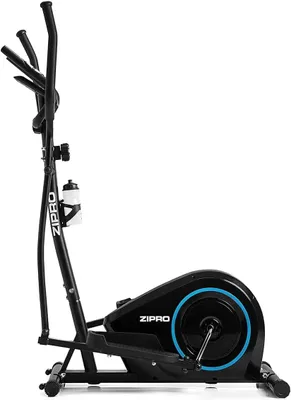 Obrázok produktu pre Zipro Crosstrainer & Ellipsentrainer Burn – magnetický trenažér pre domáce použitie Tichý fitness prístroj s 7 kg zotrvačnou hmotou, meraním pulzu a držiakom na tablet