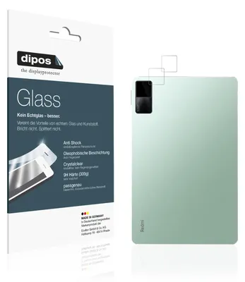 Produktbild von 2x Schutzfolie für Xiaomi Redmi Pad SE 11 Zoll Kamera - Anti-Shock 9H Folie dipos Glass Kunststoffglas