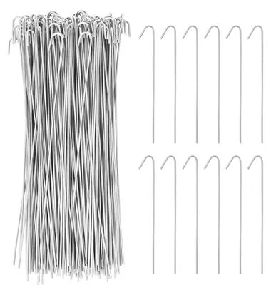 100 Drahtbinder für Zaun 26,5 cm, Edelstahl 2 mm