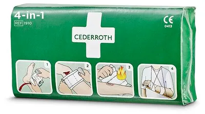 Obrázek produktu pro hemostatická náplň pro obvazy na rány 4 v 1 1910 à 20 kusů