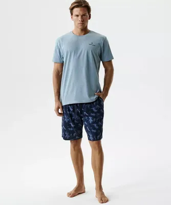 Produktbild von Blauer Pyjama für Männer von Atlantic aus 100% Baumwolle M
