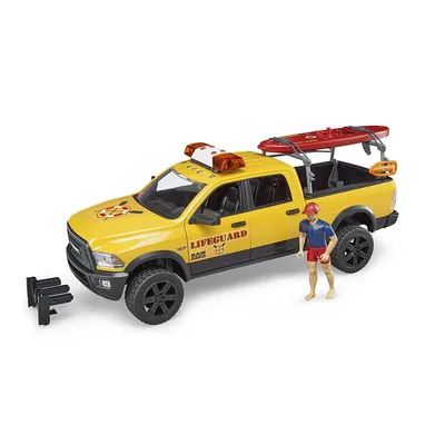 Produktbild von Bruder 02506 - bworld Set Life Guard Power Wagon, 1:16