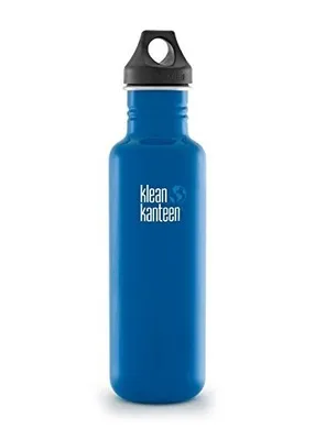 Image de 800ml/27oz Kanteen®Classic (Loop Cap)Couleur : Blue Planet, bleu