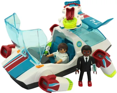 Produktbild von PLAYMOBIL FulguriX mit Agent Gene