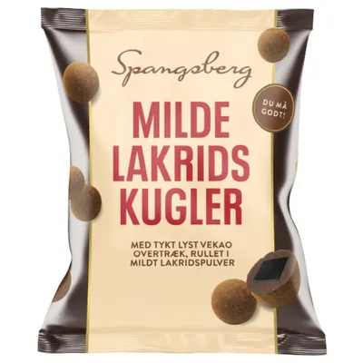 Produktbild von Spangsberg Milde Lakridskugler 110g