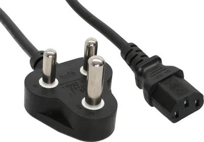 Zdjęcie produktu dla InLine 4043718101047, 1,8 m, Wtyczka zasilająca typu M, IEC C13