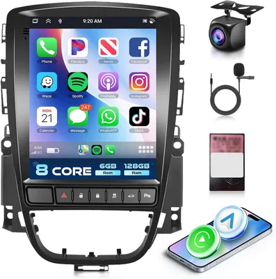 Produktbild von Android 15 Autoradio – Multimediasystem – Navigationsradio – Touchscreen-Player – Autoradiosystem