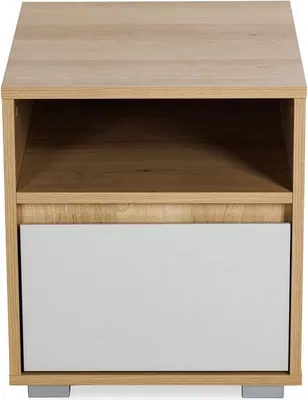 Obrázek produktu pro Noční stolek AGIRA - buk / šedý