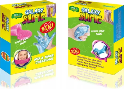 Produktbild von DIY Glitzer Slime Set - Leuchtet im Dunkeln - Schleim Selber Machen - Kreativset für Kinder