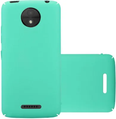 Produktbild von Cadorabo Schutzhülle für Motorola MOTO C PLUS Hülle in Grün Etui Hard Case Handyhülle Cover