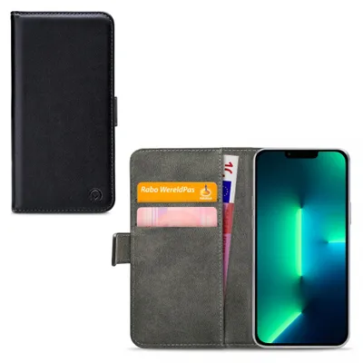 Produktbild von Mobilize Polyurethanleather Book Case Black Apple iPhone 13 Pro Max