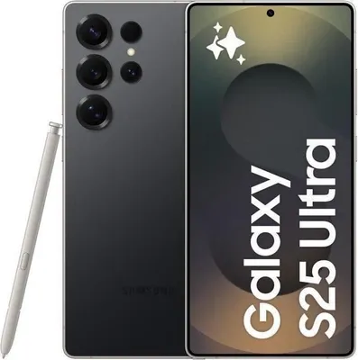 Produktbild von Samsung Galaxy S25 Ultra AI 256 GB Smartphone in Titanschwarz