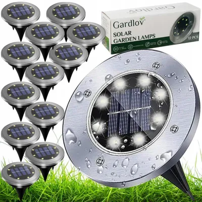 Produktbild von Solar-Gartenleuchten - 12 Stk. Gardlov 24001