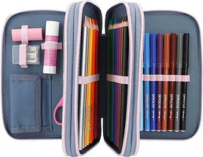 Image de Depesche Vertrieb GmbH & Co. TM Trousse à crayons triple compartiment 0 0 pcs