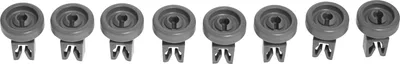 Produktbild von AEG Electrolux 8x Korbrolle Korbrollen für Oberkorb Spülmaschine von Juno, Zanussi, Privileg, Progress, Quelle - 50286967000