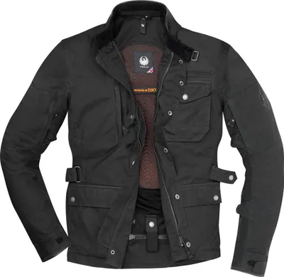 Produktbild von Merlin Monty D3O Wax Explorer Motorrad Textiljacke, schwarz, S