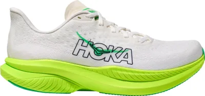 Produktbild von Hoka M Mach 6 - white / neon lime, Größe:11.5