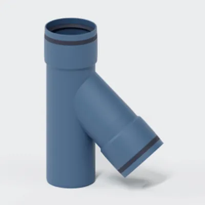Produktbild von Poloplast Lüftungsabzweig mit Kondensatsperre POLO-KWL DN 75/75/45Grad, 1 Stk.