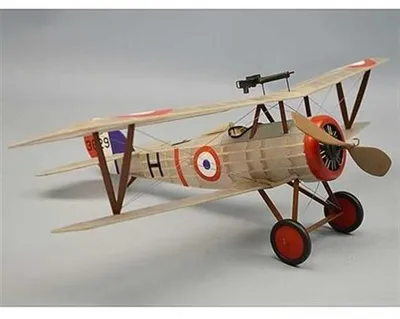 Produktbild von Krick Nieuport 27 Gummimotormodell Balsabausatz