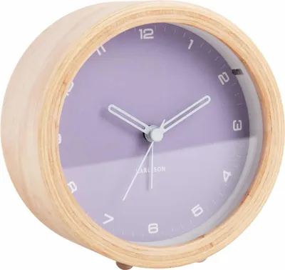 Produktbild von Karlsson - Wecker Gentle - Violett - Ø11.8cm