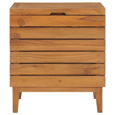 Immagine prodotto di Cesto Portabiancheria 40x30x45 cm in Massello di Teak
