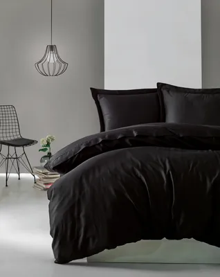 Zdjęcie produktu dla L'Essentiel Linge de Maison, Elegant- CTN9349, czarny, kołdra, 100% bawełna satyna