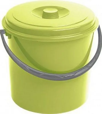 Produktbild von Curver wiadro 12l z pokrywką zielone