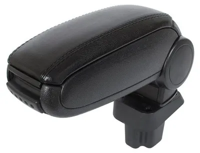 Für Suzuki SX4 / Fiat Sedici Mittelarmlehne Armlehne KLAPPBAR Leder Schwarz in der Farbe Schwarz von GOLDCAR