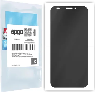 Produktbild von apgo Schutzfolie für Pinephone Anti-Spy, Blickschutzfolie, Privacy, Hydrogel Displayschutzfolie, mit Positionierhilfe [Privacy, Matt, Anti-Fingerprint]