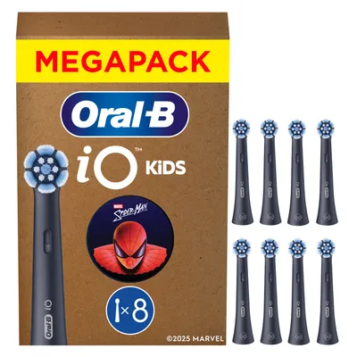 Productafbeelding van Oral-B opzetborstels - iO Kids Spiderman - 8 stuks - FFU