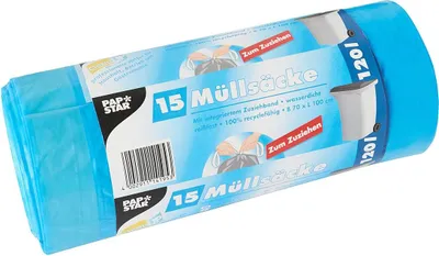 Obrázek produktu pro Papstar Müllsäcke 120 l blau 25my