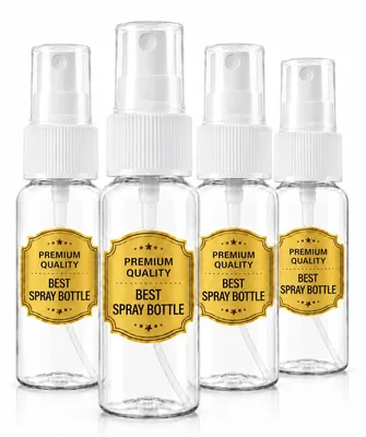 Produktbild von Reisesprühflasche Zerstäuber Nachfüllbar - 20 ml - Set mit 4 Stück - Auslaufsicher