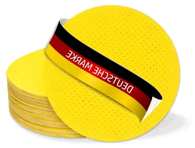 Produktbild von Perforiertes Schleifpapier 225 mm, 25er Set für Langhalsschleifer