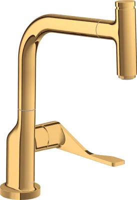 Immagine prodotto di hansgrohe AXOR Citterio DN15 Mitigeur monocommande de cuisine Select 230 avec bec extractible, 39861990, 39861990