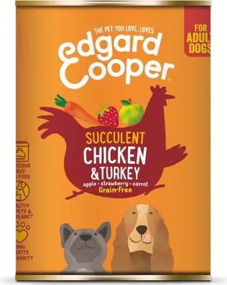 Productafbeelding van Hondendobbelhaag met kip, 400g - Edgard & Cooper