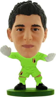 Obrázek produktu pro Belgie - Fotbalová figurka "Thibaut Courtois", "SoccerStarz" TA8152 (jedna velikost) (zelená)