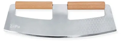 Pizzaschneider Pozzello, Edelstahl, Holzgriff, 32 cm