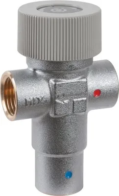 Produktbild von Caleffi Thermomischer einstellbar verchromt mit Innengewinde 1/2" 30-48°C 520430