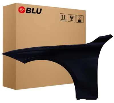 Productafbeelding van BLU Spatbord geschikt voor BMW F30 F31 F35 475 Links Zwart SchwarzerSaphir | 2012-2019 | Voorzijde | Gelakt | Montageklaar