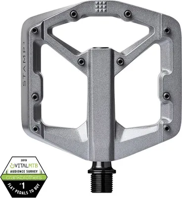 Produktbild von Crankbrothers Stamp 3 Small Magnesium Plattform-Pedal grau