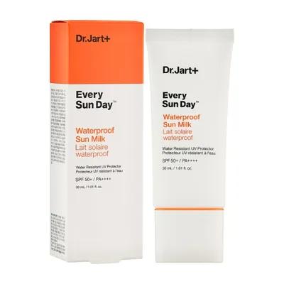 Obrázek produktu pro Dr.Jart+ - Every Sun Day Waterproof Sun Milk SPF 50+ PA ++++, 30 ml - voděodolné opalovací mléko
