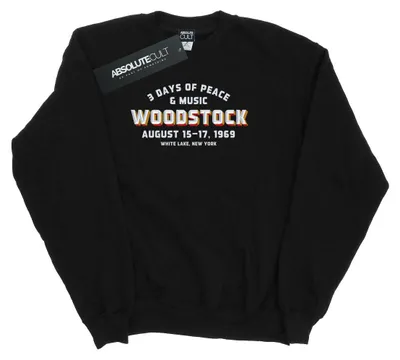 Obrázok produktu pre Woodstock - Mikina "Varsity 1969" pre ženy BI49448 (XXL) (Black)