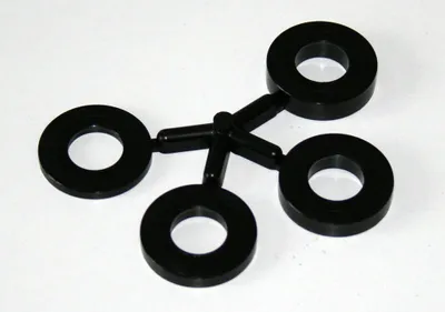 Image de Rolly Toys Spritzling 4-Fach schwarz zur Lenkradmonatge an vielen Kinderfahrzeugen