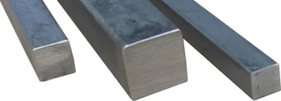 Produktbild von Vierkantstahl S235JR Länge 250mm (25cm) 45x45mm
